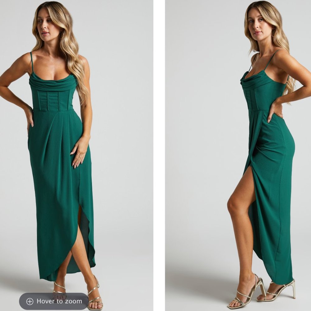 NWT Andrina Midi Dress Showpo size 4